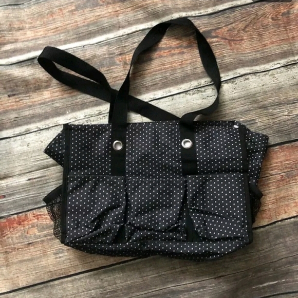 Zip top organizing Tote - Picture 2 of 4